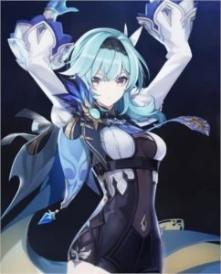 Conta Eula + diluc Ar33 - Genshin Impact