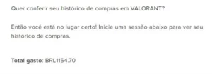 Conta Valorant + LOL ( 2.000 reais gastos no total)