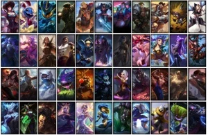 Conta prata 4 com TODOS os champs e 195 Skins + 1 Prestigio - League of Legends LOL