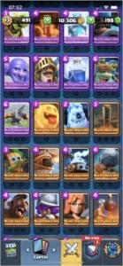 83 cartas full - Clash Royale