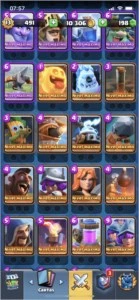 83 cartas full - Clash Royale