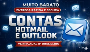 [Compre Aqui] Contas Email Outlook/Hotmail Novas + Ip Br - Outros