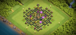 Conta Clash Of Clans Cv8 Full