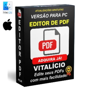 Editor de PDF para MAC - Vitalício
