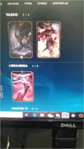 Conta de League of Legends no elo Gold V LOL