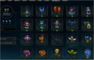 Vendo conta D4 ex-D2  206 skins - League of Legends LOL