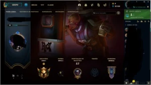 Conta league of legends ouro 1 LOL