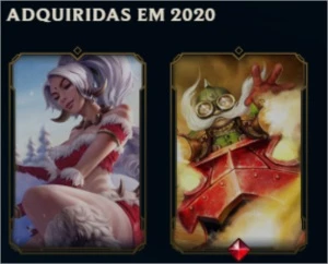 Conta league of legends ouro 1 LOL