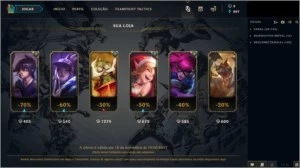Vendo conta de League of Legends LOL