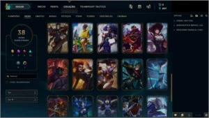 Vendo conta de League of Legends LOL