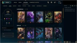 Vendo conta de League of Legends LOL