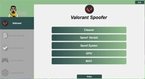 SPOOFER HWID PARA VALORANT LIFE TIME