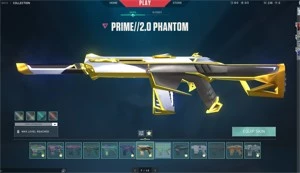 CONTA VALORANT 2300 EM SKINS + 5 PASSES COMPRADOS