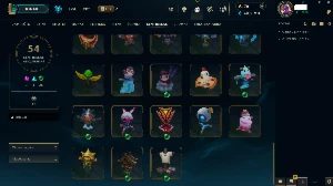 Diamante 4 ,200+ Skin 3 Ultimates,Brand Zumbi,240 Emotes Etc - League of Legends LOL
