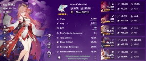 Conta AR 59 com 16 personagens 5 estrelas [Preço Negociável] - Genshin Impact