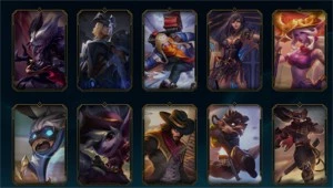 CONTA LVL 154 COM 70 SKINS - League of Legends LOL
