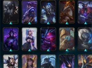 CONTA LVL 154 COM 70 SKINS - League of Legends LOL