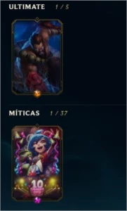 CONTA LOL | DIAMANTE 2 | S9 MESTRE | 89 SKINS - League of Legends