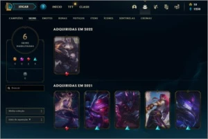 Conta League of legends LOL