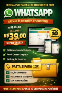 🚀 Sistema Profissional De Atendimento Para What  Zapp 🚀 - Others