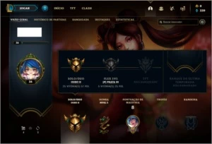 Conta ouro 2 com 21 champs e 1 skin - League of Legends LOL