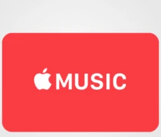 Apple MUSIC <span style='color: red;'>Gift</span> Card 3 Meses