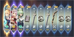 Genshin Impact - Conta com Jean , Sucrose e Noelle - AR 5