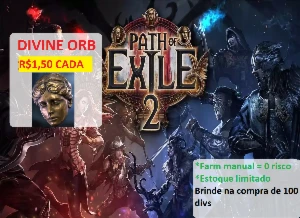 DIVINE POE 2 - 100% FARMADO - MENOR PREÇO - R$ 1.50