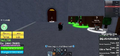 Conta level max, dough no inventario e tiger equipada - Roblox