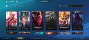 Conta De Wild Rift Com 112 Skins - League of Legends: Wild Rift LOL WR