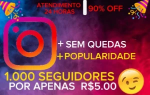 [Promoção] 1.000 Seguidores Instagram Por Apenas R$5.00 - Redes Sociais