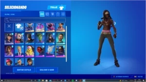 Conta Fortnite melhores skins com Salve o Mundo e V-Bucks