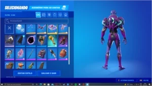 Conta Fortnite melhores skins com Salve o Mundo e V-Bucks