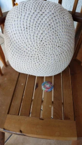Capa de Almofada Mandala Bali em Crochê - Artesanato e Personalizados