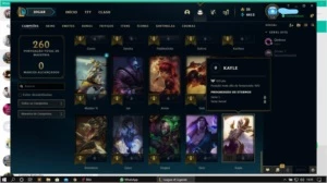 Conta platina 1 70 champ 58 skins - League of Legends LOL