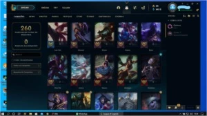 Conta platina 1 70 champ 58 skins - League of Legends LOL
