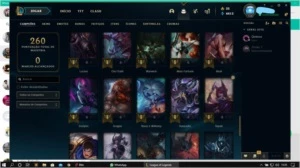 Conta platina 1 70 champ 58 skins - League of Legends LOL