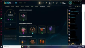 Conta LOL + VALORANT ( As 2 com skins) - League of Legends