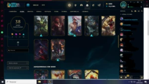 Conta LOL + VALORANT ( As 2 com skins) - League of Legends