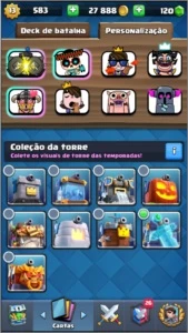 Conta do Clash Royale Nível 13, MESTRE II.