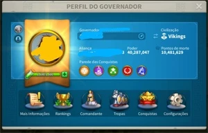 Conta Rise of Kingdons 65M/T5 – Farm com 40M/T4 - Outros