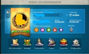 Conta Rise of Kingdons 65M/T5 – Farm com 40M/T4 - Outros