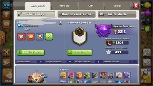 CONTA CLASH OF CLANS CV11/TH11 (quase full)
