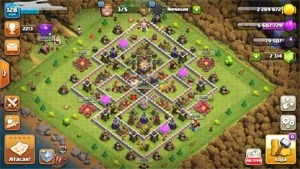 CONTA CLASH OF CLANS CV11/TH11 (quase full)