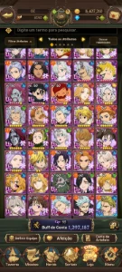 Conta Nanatsu Grand Cross global - Seven Deadly Sins