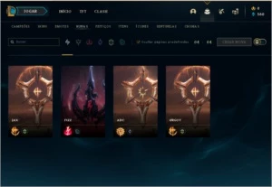 CONTA LOL GOLD 4 BARATA - League of Legends