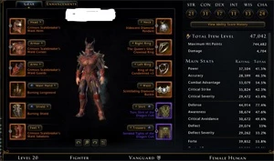 Vendo conta Neverwinter PC-Main GF 69k HDPS-GF alt 47k TANK - Outros
