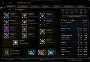 Vendo conta Neverwinter PC-Main GF 69k HDPS-GF alt 47k TANK - Outros