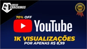 [Promoção] 1K Visualizações Youtube por apenas R$ 8,99 - Social Media