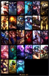 Conta Platina 5 - League of Legends LOL